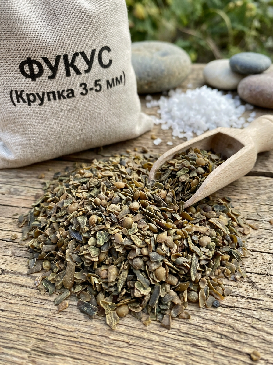 Фукус дроблёный, 500гр/1кг/10кг/25 кг — изображение 2